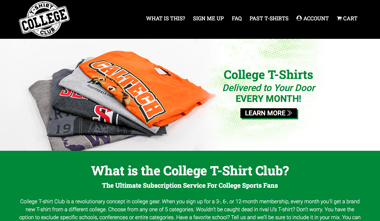 8 Interesting Tshirt of the Month Clubs